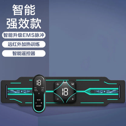 ABS Stimulator,Ab Machine,Abdominal Toning Belt Workout Portable Ab Stimulator Home Office Fitness Workout Equipment for Abdomen