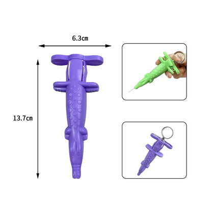 2Pcs Dental Funny Animal Shape Syringe Rubber Needle Cover Protective Cover Dentist Surgical Instrument Syringe Protective Case