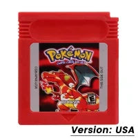GBC Game Pokemon Series 16 Bit Video Game Cartridge Console Card Red Blue Crystal Golden Green Silver Yellow with Multi-language