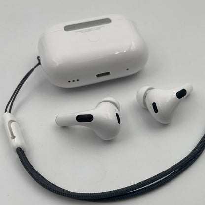 Original Apple Airpods Pro 2 3 Wireless Bluetooth Earbuds Active Noise Cancellation with Charging Case for IPhone iPad
