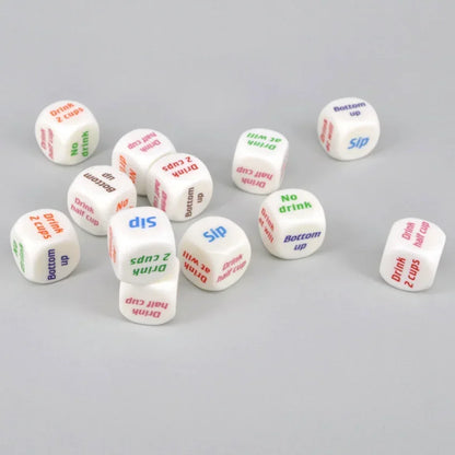 Adult Party Game Playing Drinking Wine Dice Games Gambling Drink Decider Dice Bar KTV Wedding Party Fun Supplies Decoration