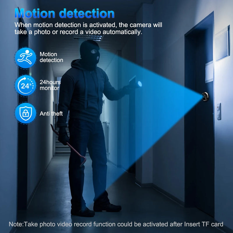 ELECTOP Tuya Smart Home Radar Doorbell With Camera Wifi Digital Door Peepholes PIR Night Vision Motion Detection Home Intercom