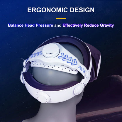 Adjustable Head Strap For PSVR2 VR Headset Decompression Bracket Enhanced Support Balance Comfort Headband PS VR2 Accessories