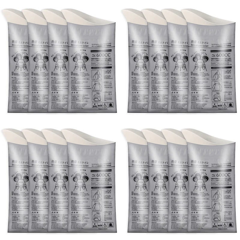 Portable Emergency Urinal Bag Outdoor Camping Pee Bags Disposable Travel Vomit Bag Mini Mobile Toilet for Men Women Children