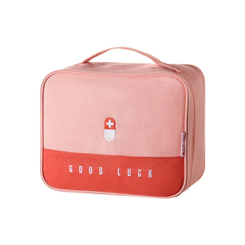 Large-Capacity Thickened Medicine Box Layered Family First Aid Kit Medicine Boxes Medicine Cabinet Portable Fabric Storage Bag