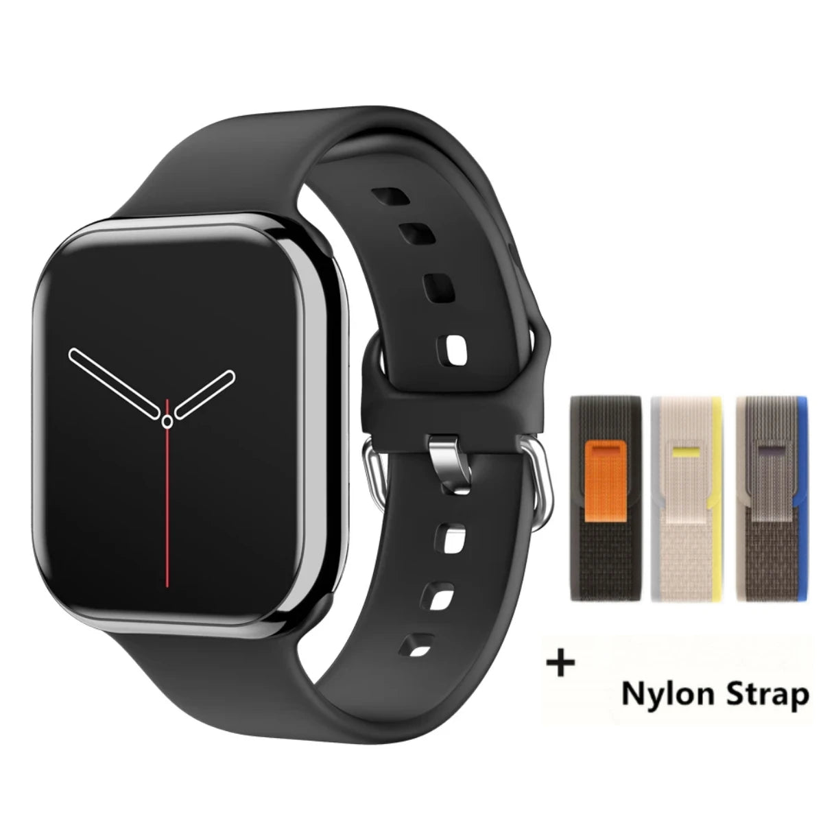 NEW Smart Watch 9 NFC BT Call Heart Rate Sport Fitness Waterproof Amoled Screen Wireless Charging 450Mah Men Women For IWO Watch