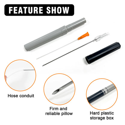 14G Medical Chest Decompression Needle Emergency Equipment First Aid Kit Tension Pneumothorax Thoracic Needle