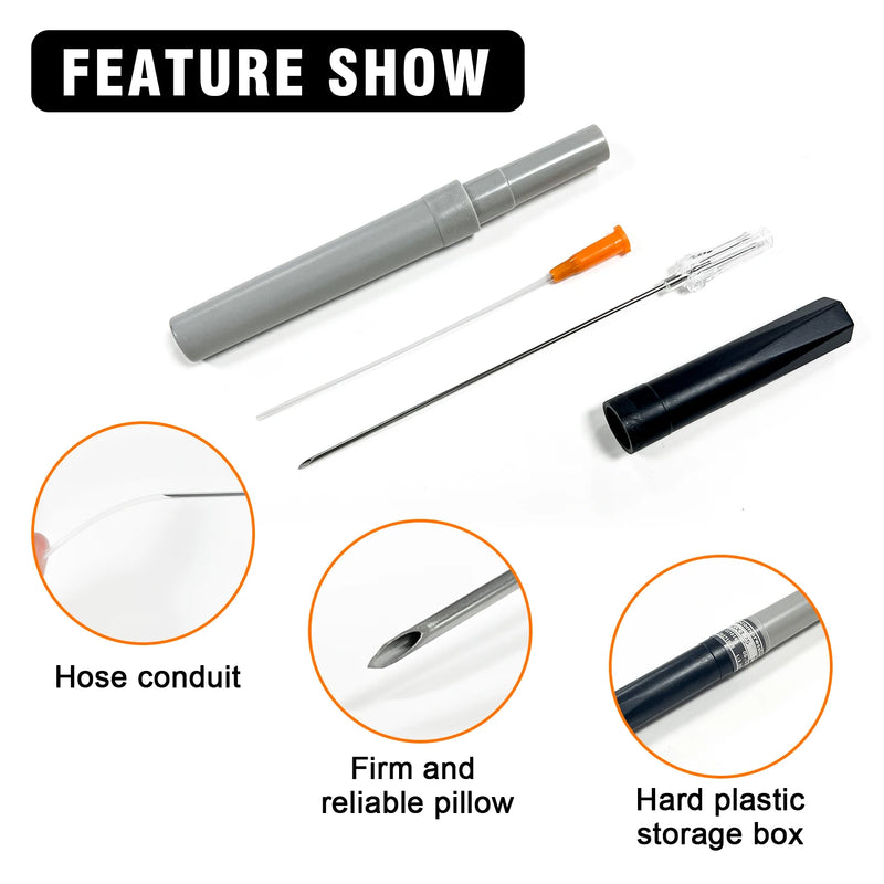 14G Medical Chest Decompression Needle Emergency Equipment First Aid Kit Tension Pneumothorax Thoracic Needle