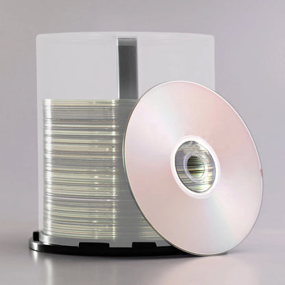 2pcs CD DVD Storage Bucket Plastic Disc Holder Empty Column Container CD Case Album Box Cases Organizer