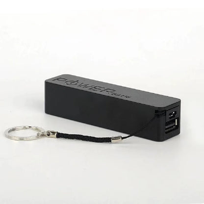 18650 Battery Power Bank Case 1Cell No Welding No Battery 5V1A USB Charging DIY Portable Recycling Durable Mini Black Kit