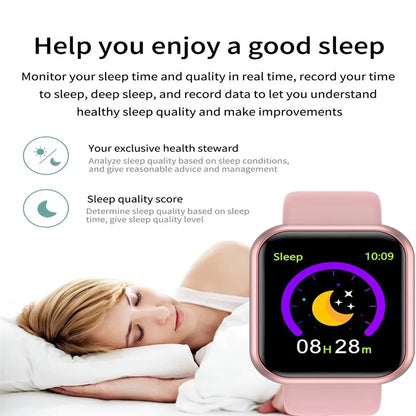 Y68 Smart Watch Men and Women Wristwatches Smartwatch Electronic Clock Fitness Monitor Birthday Gift For Xiaomi Huawei Bracelet