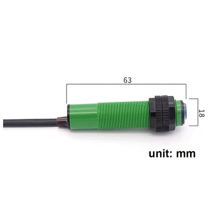 3m Dtective Range Photocell Phtoelectric Sensor ACAC90-250V NO Motion Detector Infrared Obstacle Avoidance For Automation