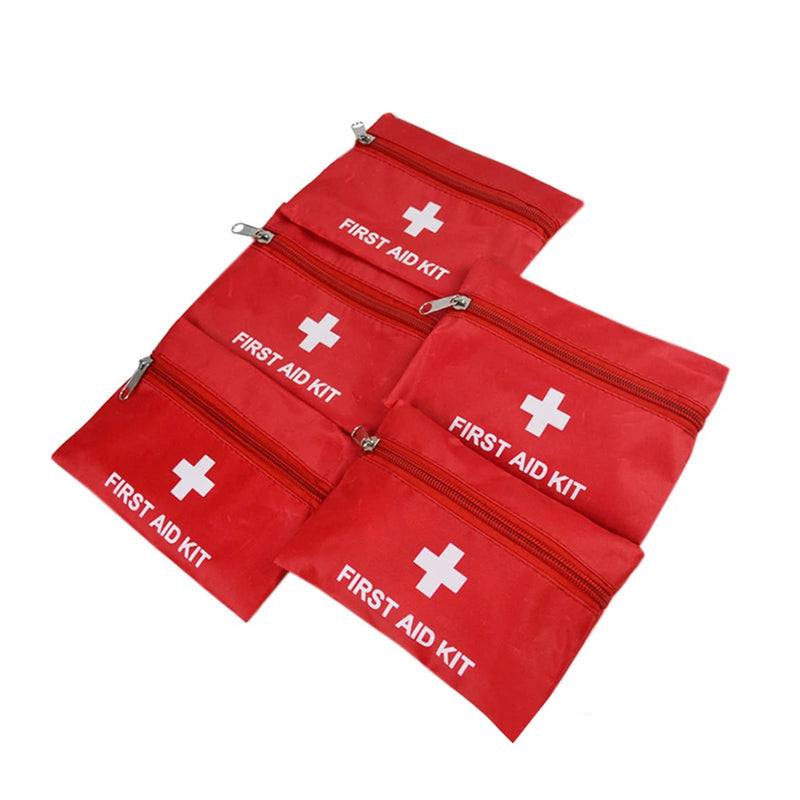 Mini Outdoor Travel Car First Aid kit bag Home Small Medical Box Emergency Survival kit Organizer Bag Household