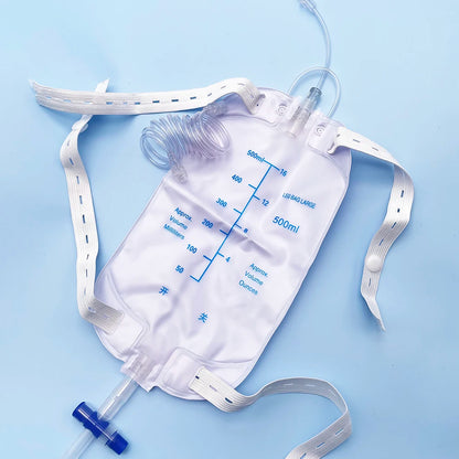 New Pet Dog Cat Urine Bag Collect 150ml 300ml Drainage Luer Lock Hanging Straps Disposable Attach To Cathter Clinic Supplies