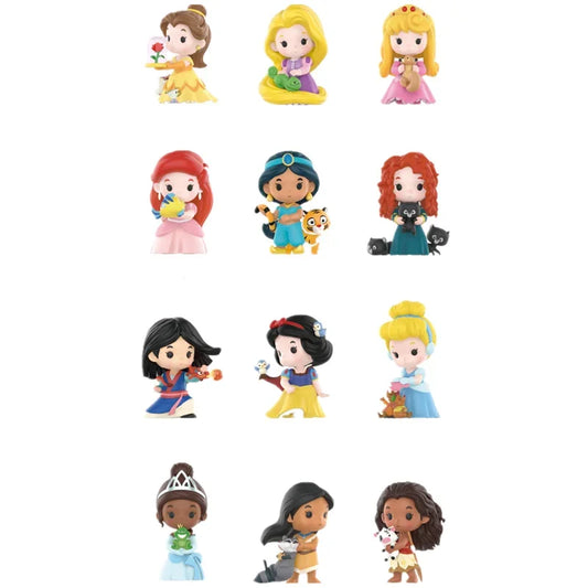 Blind Box Toys SkullPanda Pop Mart Princess With Partne Series Figures Action Figure Surpris Gift Confirm Box Gift