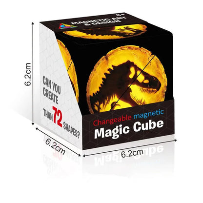 2023 Infinite magnetic cube 3D three-dimensional geometric cube children's thinking exercise educational toys
