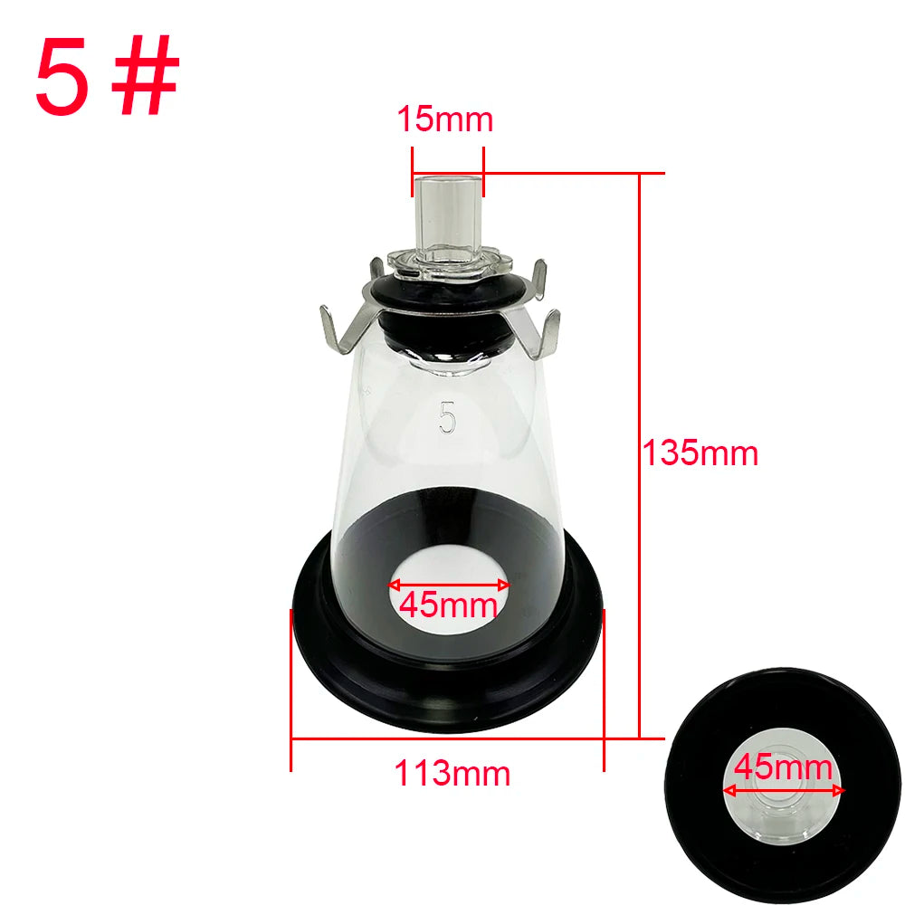 Enlarge animal surgical mask Pet Anesthesia Mask Dogs Cats Transparency Manual Resuscitator Veterinary Anesthesia Oxygen Mask