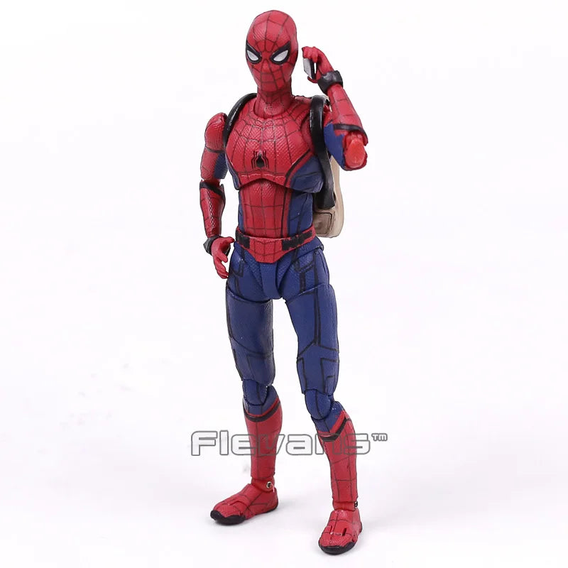 SHF Spider Man Homecoming Spiderman PVC Action Figure Collectible Model Toy