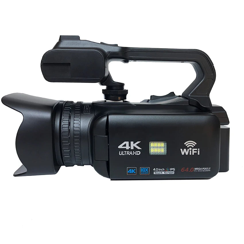 YouTube Camcorder 4K Ultra HD camera 64MP Streaming Camera 4.0"Touch Screen Digital Video Camera