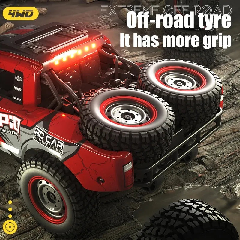 JJRC Q130 1:16 70KM/H 4WD RC Car with Light Brushless Motor Remote Control Cars High Speed Drift Monster Truck Adults Kids Toys