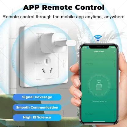 Mini ZigBee 3.0 Signal Repeater USB Signal Amplifier Extender for Tuya Smart Life Gateway Smart Home Devices Automation