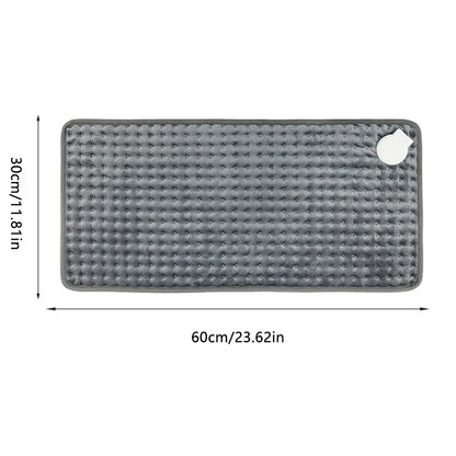 Upgrade Electric Heating Pad Soft Crystal Velvet Electric Heating Blanket Winter Foot Hand Abdomen Warmer Washable EU UK US Plug