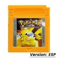 GBC Game Pokemon Series 16 Bit Video Game Cartridge Console Card Red Blue Crystal Golden Green Silver Yellow with Multi-language