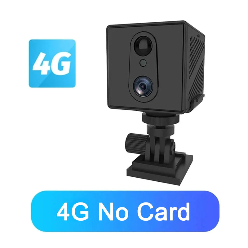 5MP WiFi 4G Mini Camera PIR Human Motion Detection Camcorders Remote Viewing Control Infrared Night Vision Camcorder