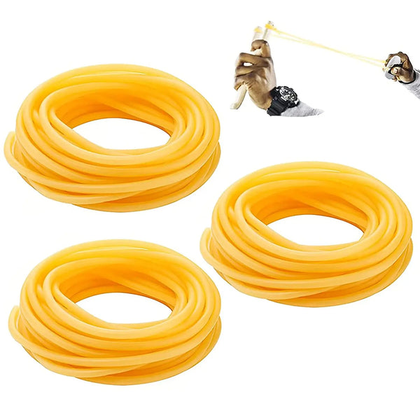 Natural Latex Rubber Tubing Tube Rubber Hose Hospital Surgical Tube for Slingshot/Catapult/ OD Speargun / Outdoor Hunting