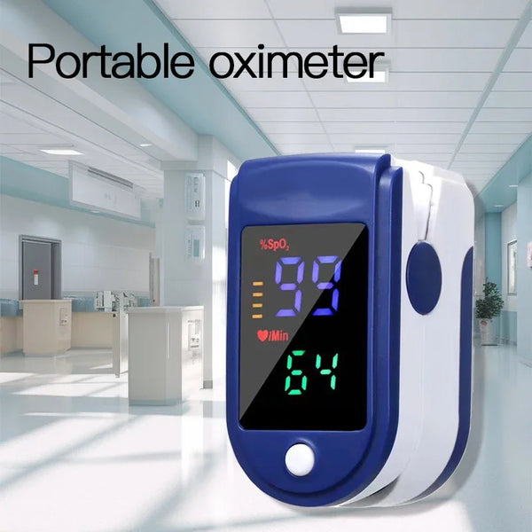 Pulse Oximeter Finger Clip Pulse Monitor Home Monitoring Pulse Oximeter Blood Oxygen Saturation Detector Clip