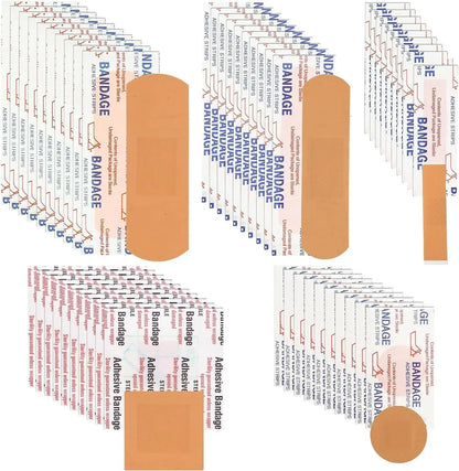 100 Pcs First Aid Waterproof Wound Plaster Medical Anti-Bacteria Band Aid For Home Travel First Aid Kit Emergency Kits
