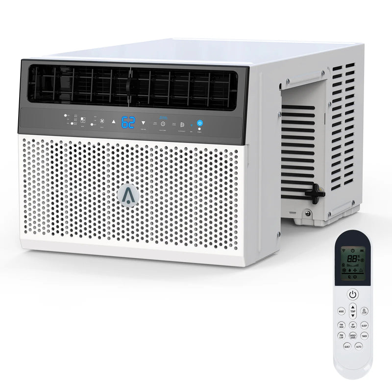 6000 BTU Window Air Conditioner With Washable Filter, Remote Control, Quiet Operation,Fan,Cools Up to 269 Square Feet, 115V/60Hz