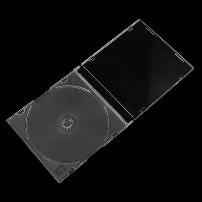 1Pcs CD Storage Case Transparent Stand Acrylic Holders For CDs DVD Storage Holder Transparent
