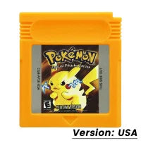 GBC Game Pokemon Series 16 Bit Video Game Cartridge Console Card Red Blue Crystal Golden Green Silver Yellow USA/FRA/ESP/ITA/NOE