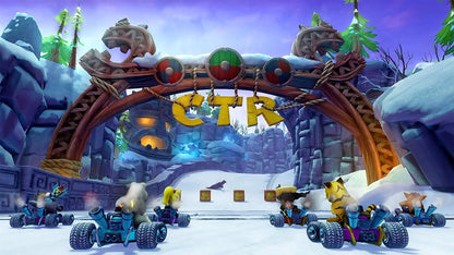 Crash Team Racing - Nitro Fueled Playstation 4 Original PS4 Product Disk Game Video Gaming station Console Gameplay DvD Toys CD