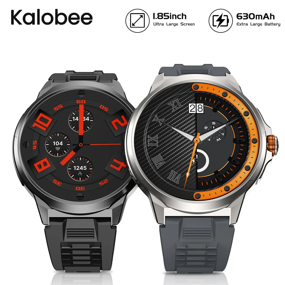 Kalobee SK50 Smart Watches for Men,Answer / Make Call,1.85" Big Screen Fitness Tracker,Waterproof Watch for Android iOS Phones