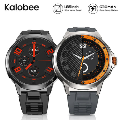 Kalobee SK50 Smart Watches for Men,Answer / Make Call,1.85" Big Screen Fitness Tracker,Waterproof Watch for Android iOS Phones
