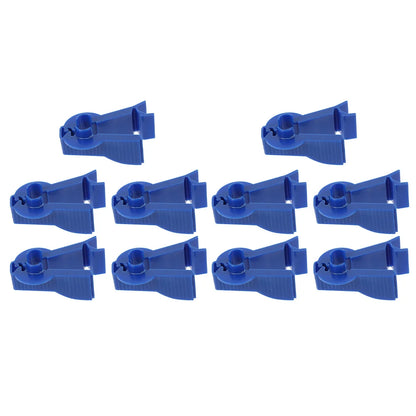 10 Pcs Dialysis Clip Peritoneal Pipe Clips Catheter Bag Accessory Supplies Plastic Tubing Universal Accessories