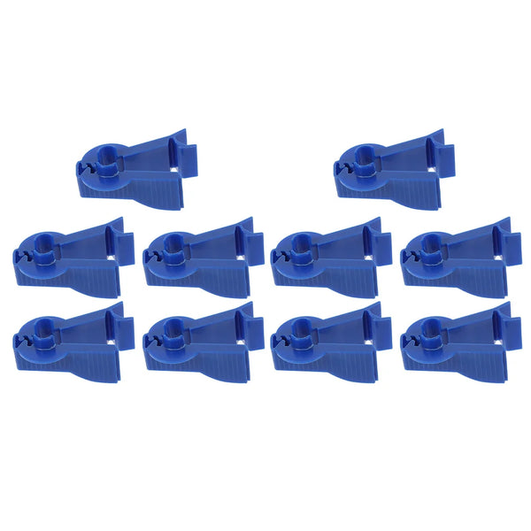 10 Pcs Dialysis Clip Peritoneal Pipe Clips Catheter Bag Accessory Supplies Plastic Tubing Universal Accessories