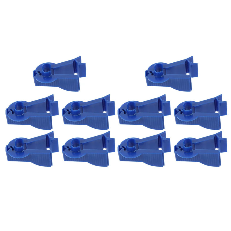 10 Pcs Dialysis Clip Peritoneal Pipe Clips Catheter Bag Accessory Supplies Plastic Tubing Universal Accessories