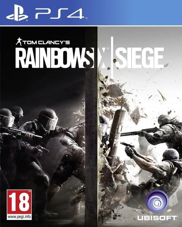 Tom Clancys Rainbow Six Siege PS4 Playstation 4 Disk Video Game controller Gaming station Console Gamepad command Gameplay super