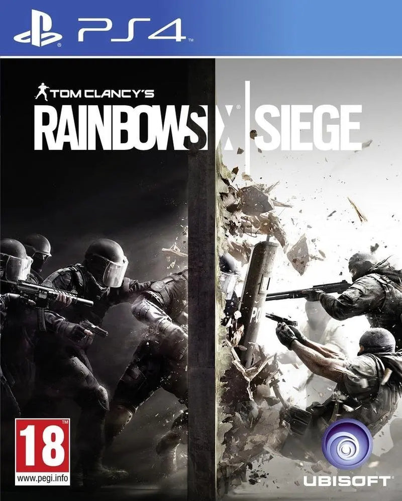 Tom Clancys Rainbow Six Siege PS4 Playstation 4 Disk Video Game controller Gaming station Console Gamepad command Gameplay super